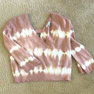 Tie dye sweater